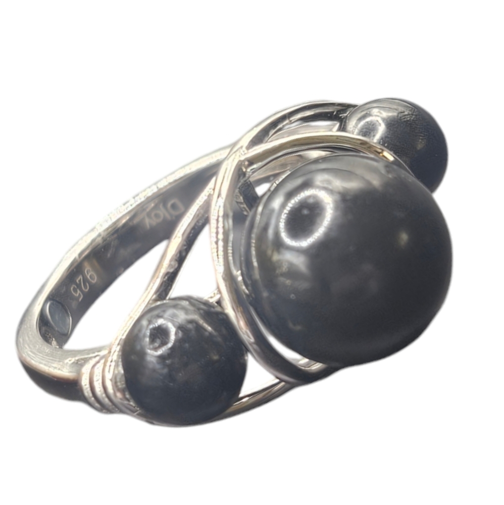 Shungite Trinity Ring